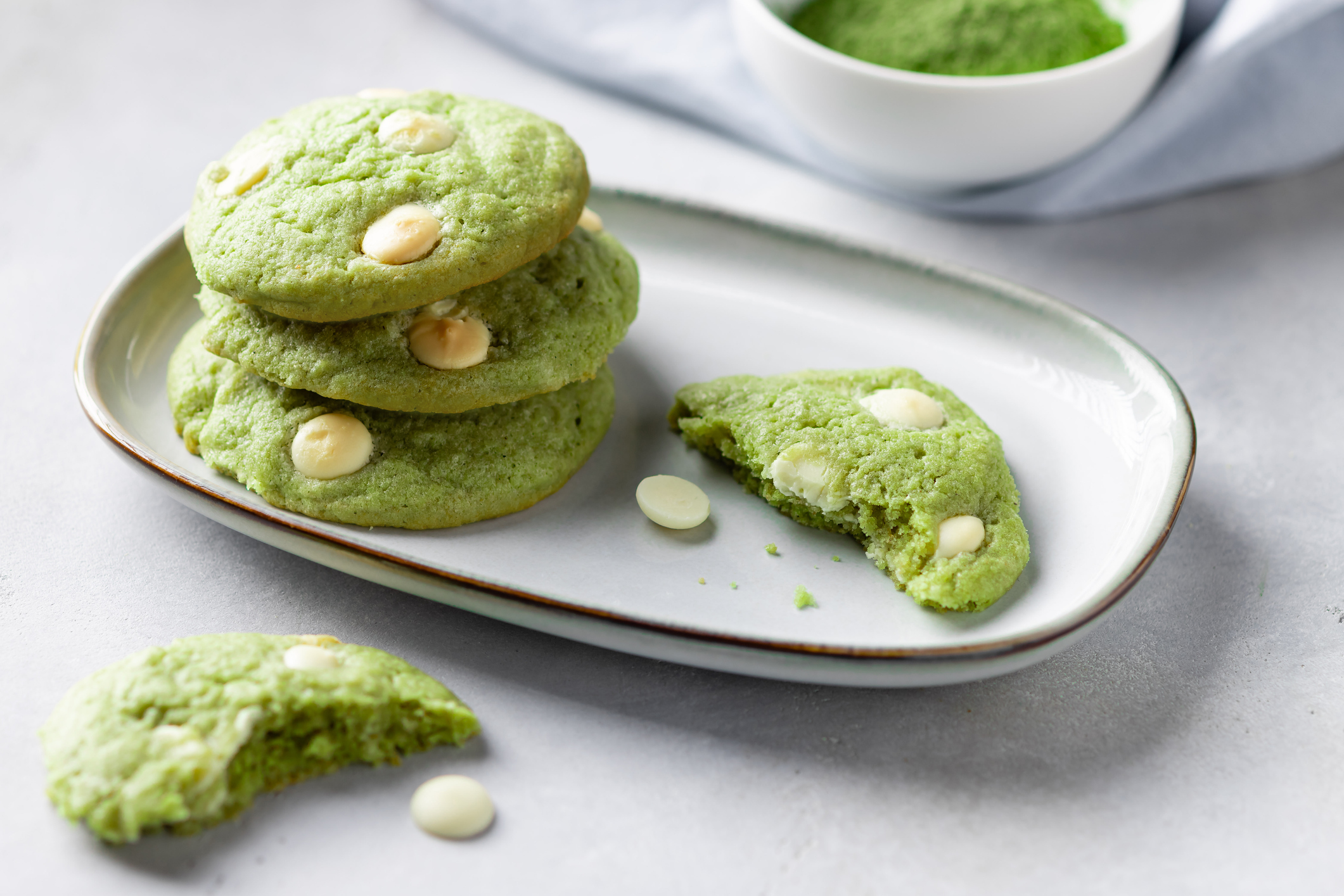 Recette Cookies Matcha Chocolat Blanc
