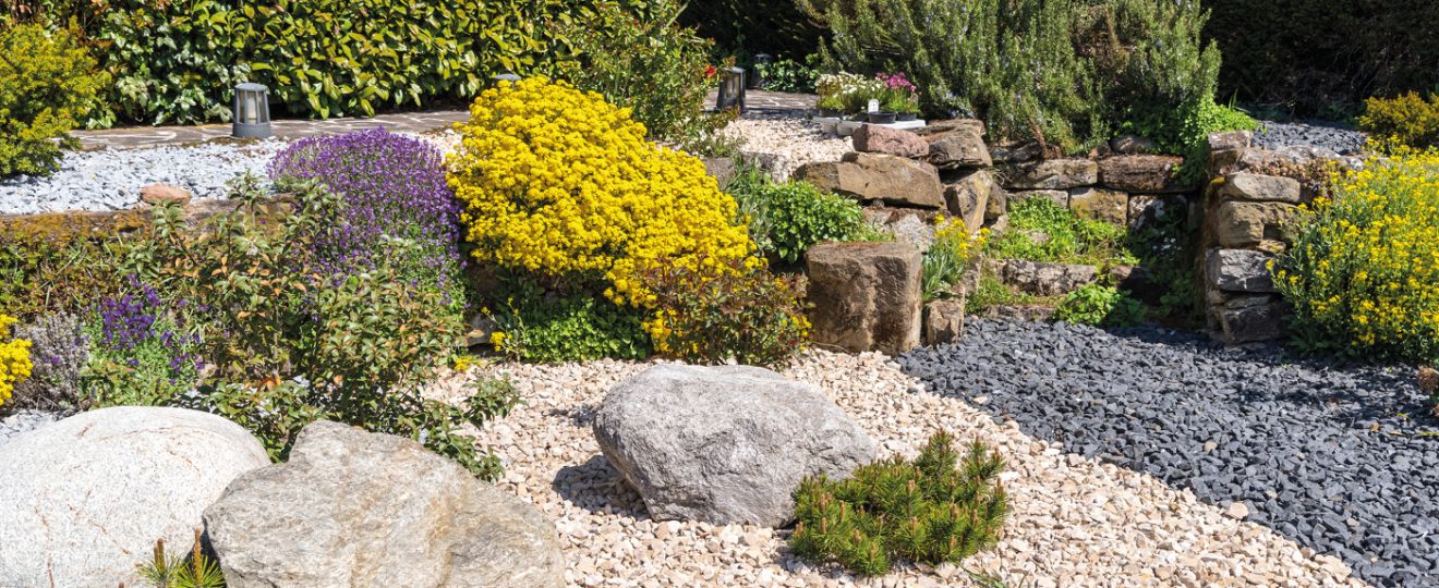 Le minéral au jardin