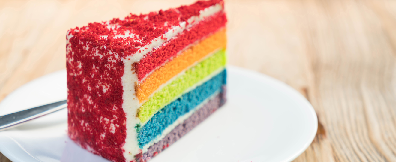 Rainbow cake